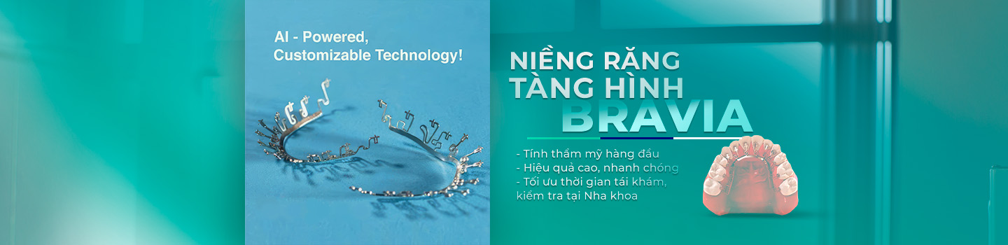 Chỉnh nha tàng hình Bravia