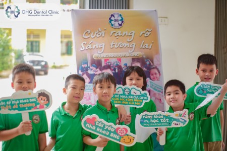 Cười rạng rỡ - Sáng tương lai cùng 800 em học sinh trường Tiểu học Dương Nội B