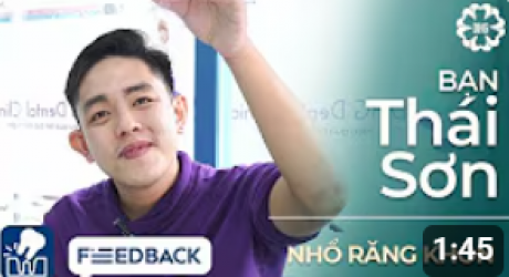 Sau một thời gian tìm kiếm cuối cùng Sơn đã tìm được địa chỉ nhổ răng khôn uy tín