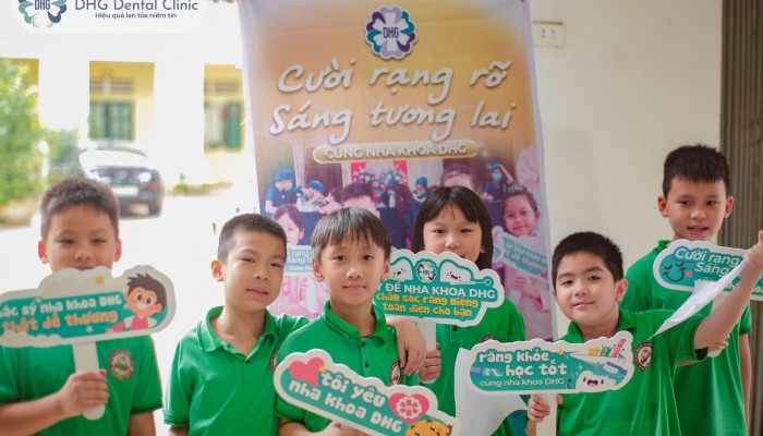 Cười rạng rỡ - Sáng tương lai cùng 800 em học sinh trường Tiểu học Dương Nội B
