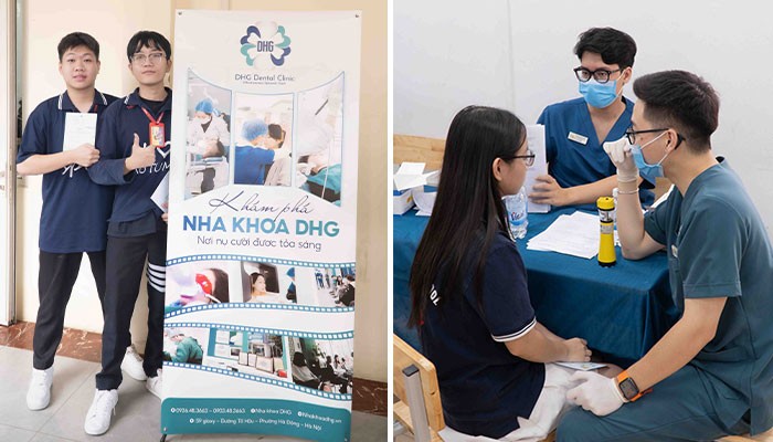 Nha khoa DHG triển khai Nha khoa học đường tại THPT Hà Đông